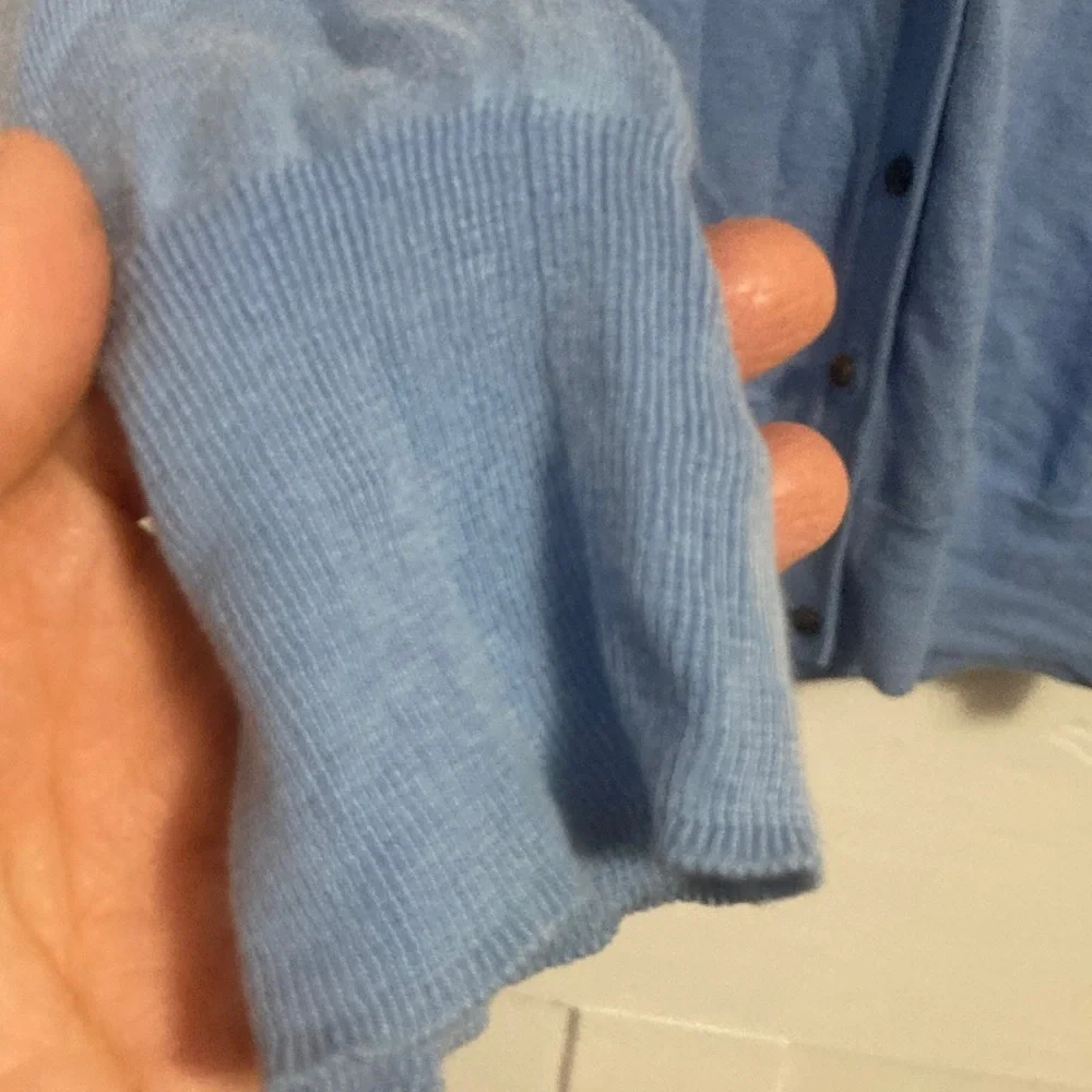 J. Crew Light Blue Cardigan Sweater - Picture 5 of 7